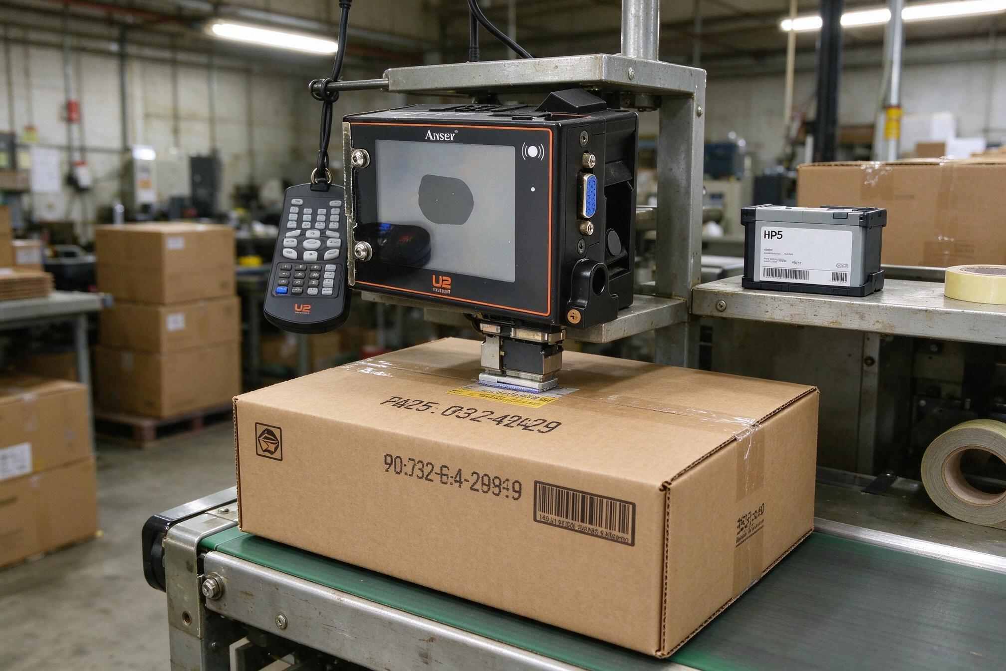 VJ 1580 CIJ printer coding date 